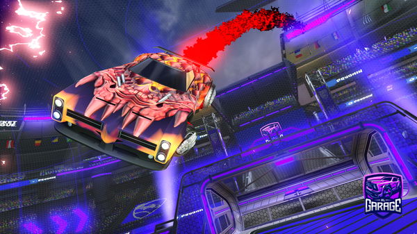 A Rocket League car design from FlyingEddie0