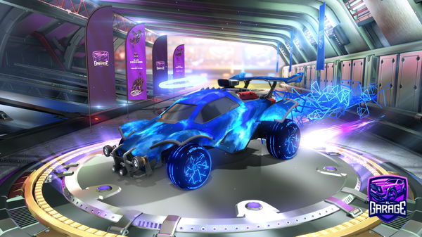 A Rocket League car design from luis0108