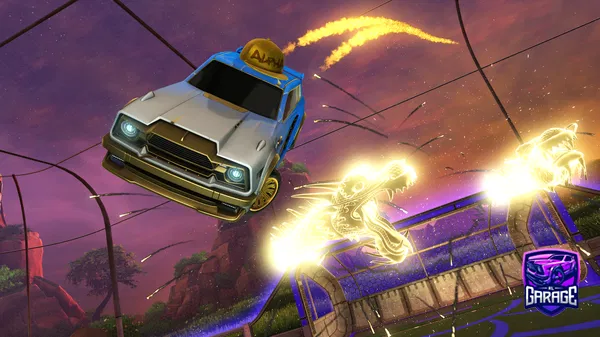 A Rocket League car design from bazminco