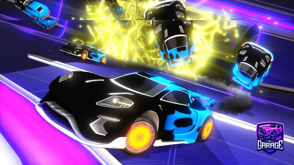A Rocket League car design from gamingjustin89