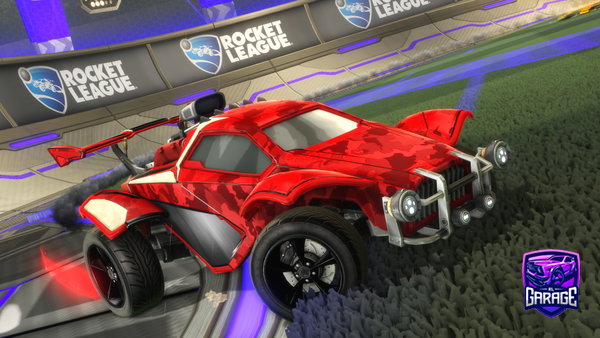 A Rocket League car design from TheToxicFranco