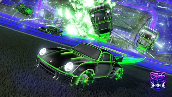 A Rocket League car design from M4T7y