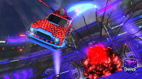 A Rocket League car design from ozzwall