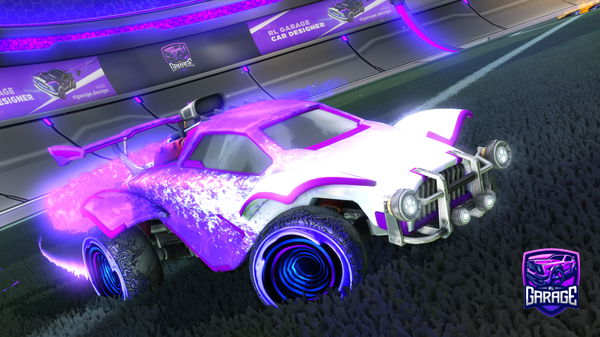 A Rocket League car design from Mikeymonster