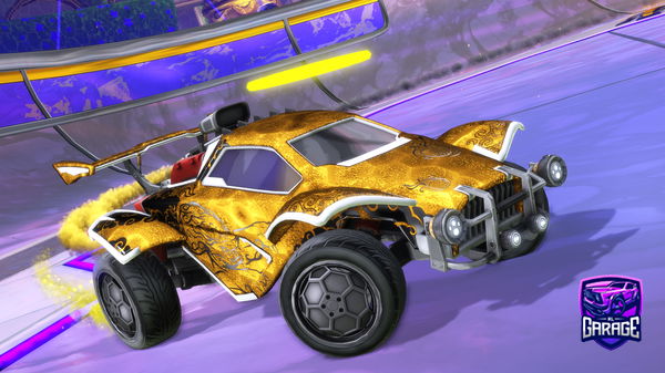 A Rocket League car design from Aztek2800