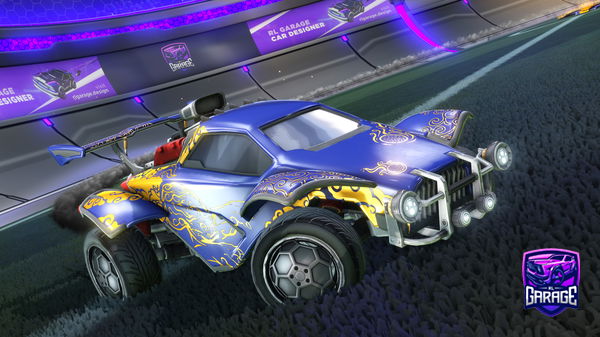 A Rocket League car design from BeansterRL