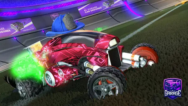 A Rocket League car design from bubba-darek