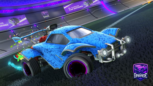 A Rocket League car design from hugepython1017