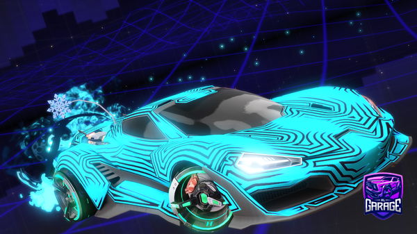 A Rocket League car design from KleyG785