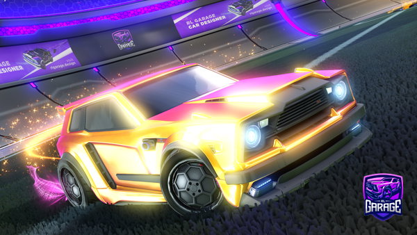 A Rocket League car design from JoseKnaps
