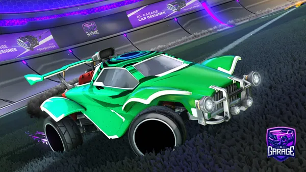 A Rocket League car design from BATTLE_Monkey20