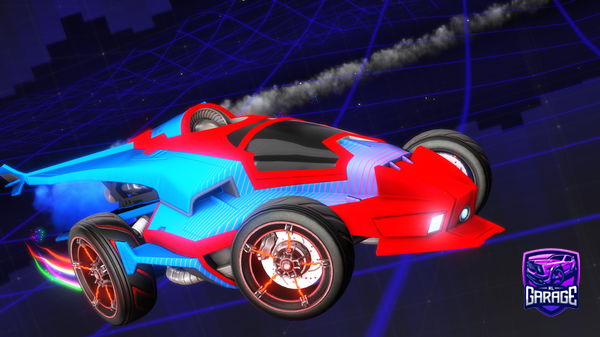 A Rocket League car design from jkynabaitngltbhno