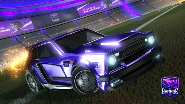 A Rocket League car design from J3LTE