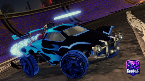 A Rocket League car design from xYousha