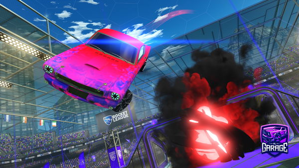 A Rocket League car design from lleidd