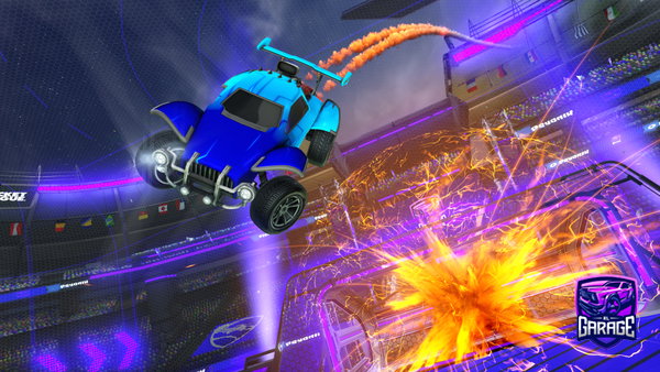 A Rocket League car design from blockhaed