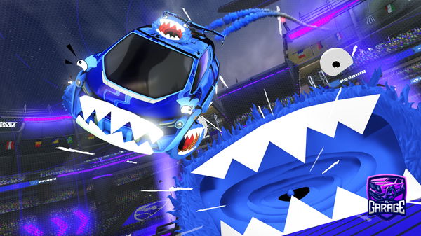A Rocket League car design from TheFabulousFinch