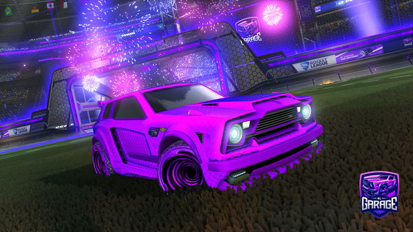 A Rocket League car design from HighOctane101