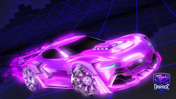 A Rocket League car design from Axolotlife