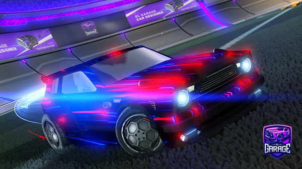 A Rocket League car design from ScaryXLL