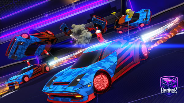 A Rocket League car design from G2186