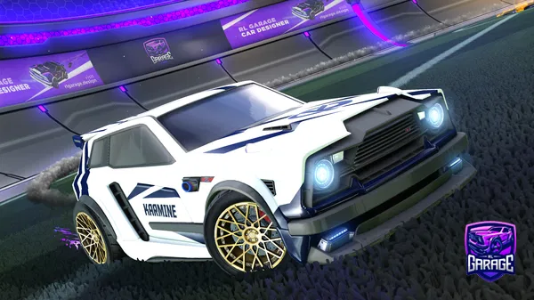 A Rocket League car design from Lukevsav