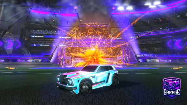 A Rocket League car design from Gzou