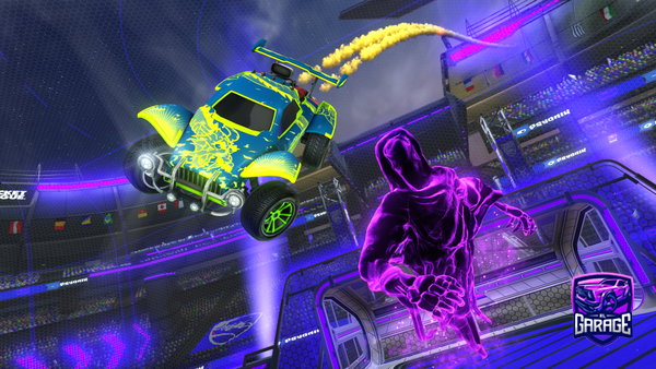 A Rocket League car design from liljuicyduk