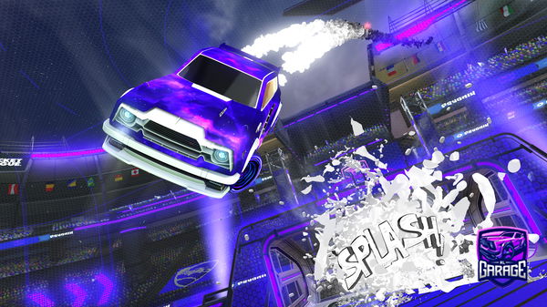 A Rocket League car design from jurdegamer