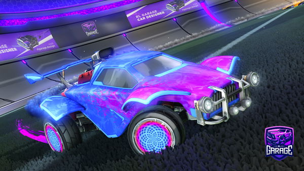 A Rocket League car design from nammcl