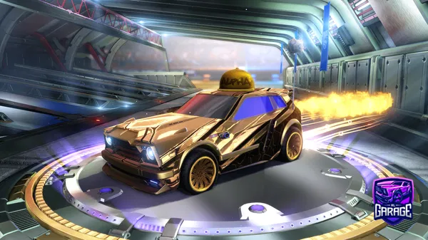 A Rocket League car design from Binaryman4231