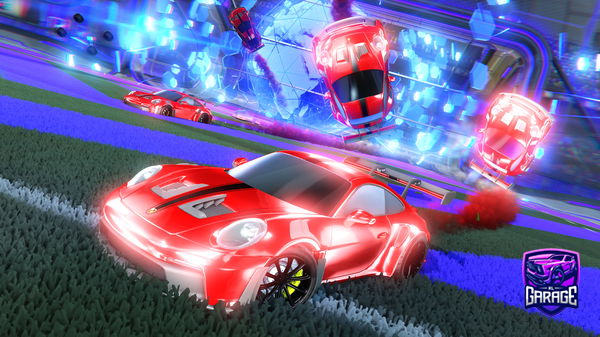 A Rocket League car design from brennorocket