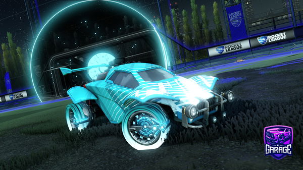 A Rocket League car design from TekaGaming