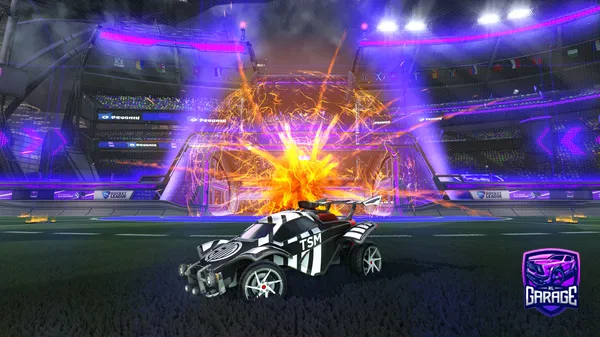 A Rocket League car design from Snow09