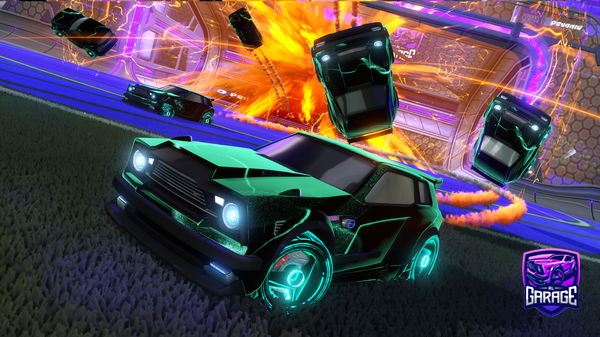 A Rocket League car design from FiftyState