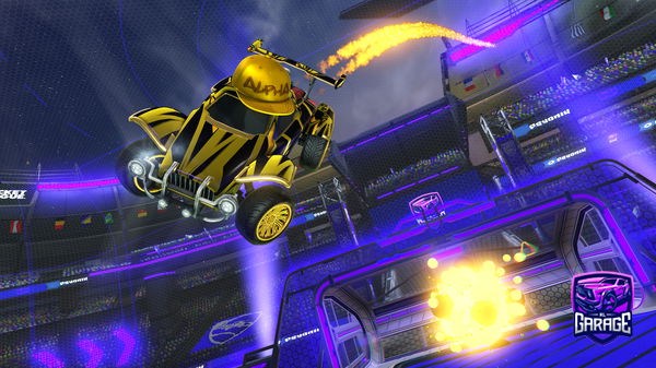 A Rocket League car design from Fire-Striker-5