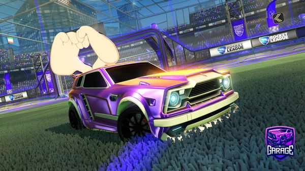 A Rocket League car design from EnikoH