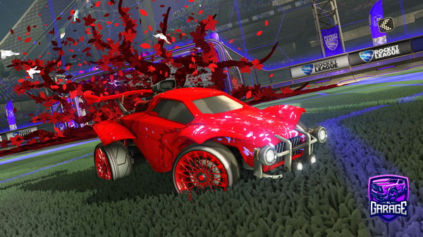 A Rocket League car design from SniperNG18