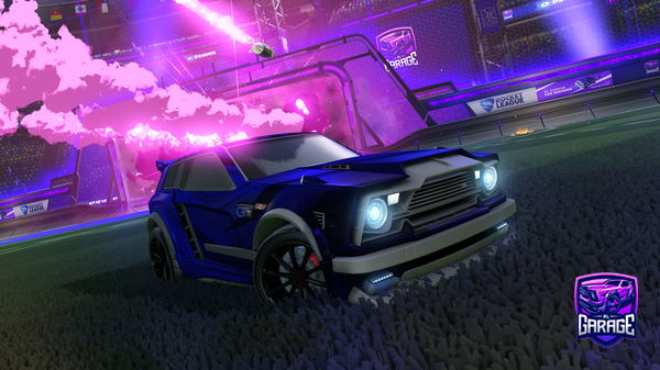 A Rocket League car design from rk61gtx