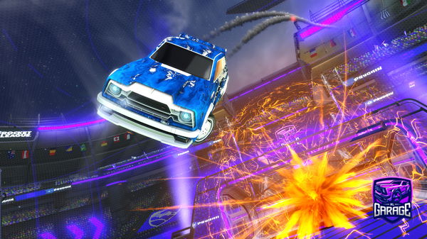 A Rocket League car design from ConBox365