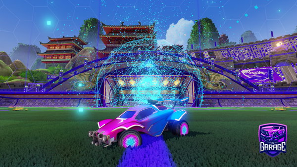 A Rocket League car design from jamhat09