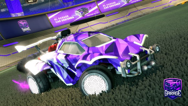 A Rocket League car design from DANIELODURI