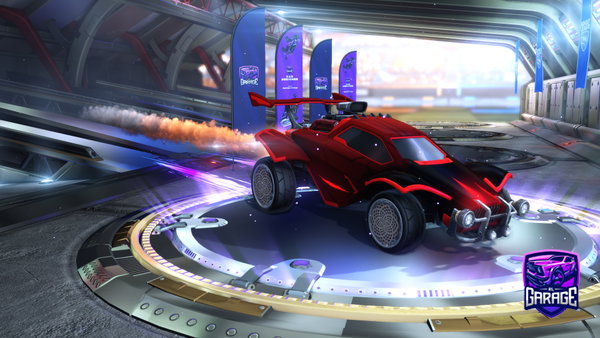 A Rocket League car design from Pofsbwdbx