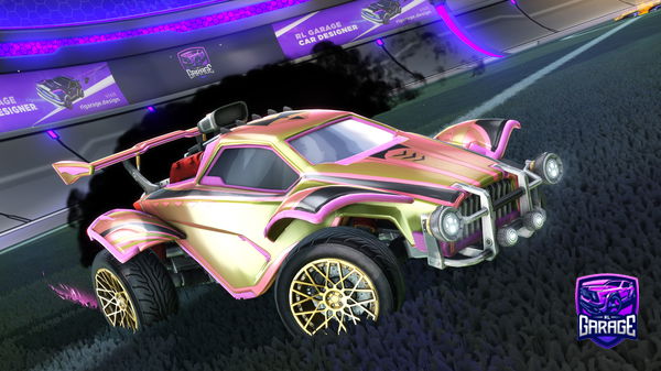 A Rocket League car design from Ocinn