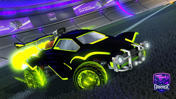 A Rocket League car design from Arthur_312