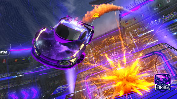 A Rocket League car design from Japebbli