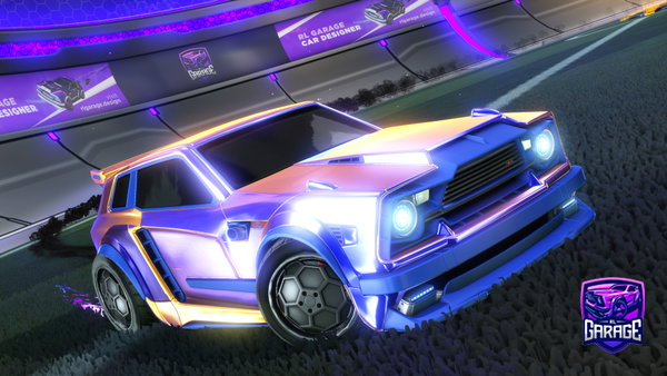 A Rocket League car design from alexepic