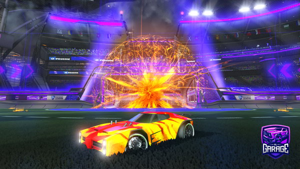 A Rocket League car design from Boodymohey