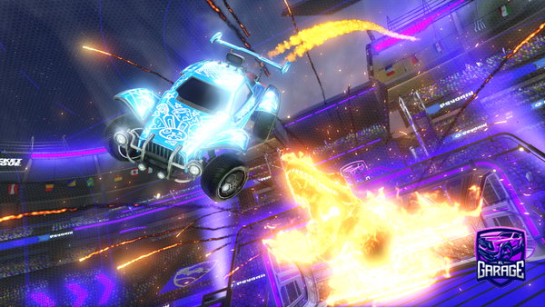 A Rocket League car design from LikeMongoose