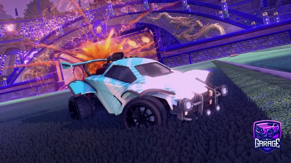 A Rocket League car design from Ciarnan_heaney27